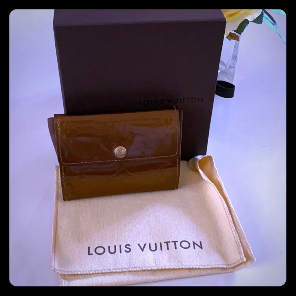 Louis Vuitton Patent Leather Wallet